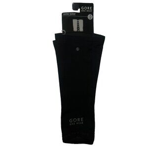 GORE Warmers Black Cycling Knee Bike Wear Size Small